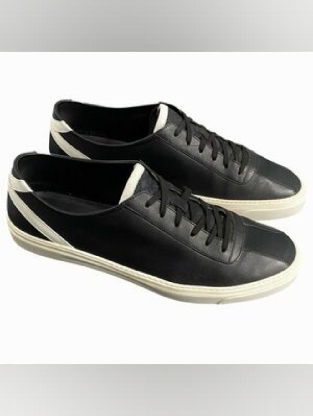 Authentic Gucci Eugene Miro Men's Leather Trainer Sneakers